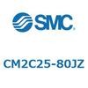 CM2C25-80JZ 標準丸形エアシリンダ/複動・片ロッド CM2-Zシリーズ CM2C SMC 49299705