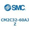 CM2C32-60AJZ 標準丸形エアシリンダ/複動・片ロッド CM2-Zシリーズ CM2C SMC 49299863