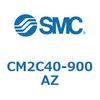 CM2C40-900AZ 標準丸形エアシリンダ/複動・片ロッド CM2-Zシリーズ CM2C SMC 49300283