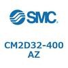 CM2D32-400AZ 標準丸形エアシリンダ/複動・片ロッド CM2-Zシリーズ CM2D SMC 49300983