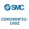 CDM2WHF32-100Z 標準丸形エアシリンダ/複動・両ロッド CM2W-Zシリーズ CDM2W SMC 49312244