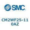 CM2WF25-110AZ 標準丸形エアシリンダ/複動・両ロッド CM2W-Zシリーズ CM2W SMC 49313888