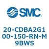 20-CDBA2G100-150-RN-M9BWS 20-CDB SMC 50587485
