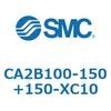 CA2B100-150+150-XC10 �W���`�G�A�V�����_(�p�`�J�o�[)CA2B1 SMC 50899256