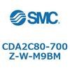 CDA2C80-700Z-W-M9BM 標準形エアシリンダ(角形カバー) CDA2C80 SMC 51007774