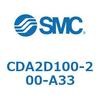 CDA2D100-200-A33 �W���`�G�A�V�����_(�p�`�J�o�[)2�R�N���r�X�` CDA2D100-2 SMC 51011694