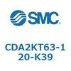 CDA2KT63-120-K39 �W���`�G�A�V�����_(�p�`�J�o�[)���~�ߌ` CDA2KT SMC 51122583