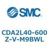 CDA2L40-600Z-V-M9BWL �W���`�G�A�V�����_(�p�`�J�o�[)�������t�[�g�` CDA2L40-6 SMC 51134325