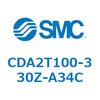 CDA2T100-330Z-A34C �W���`�G�A�V�����_(�p�`�J�o�[)�Z���^�g���j�I���` CDA2T100-3 SMC 51167584