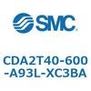 CDA2T40-600-A93L-XC3BA �W���`�G�A�V�����_(�p�`�J�o�[)�Z���^�g���j�I���` CDA2T40-6 SMC 51173631