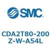 CDA2T80-200Z-W-A54L �W���`�G�A�V�����_(�p�`�J�o�[)�Z���^�g���j�I���` CDA2T80-2 SMC 51195645