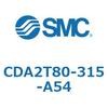 CDA2T80-315-A54 �W���`�G�A�V�����_(�p�`�J�o�[)�Z���^�g���j�I���` CDA2T80-3 SMC 51196652