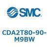 CDA2T80-90-M9BW �W���`�G�A�V�����_(�p�`�J�o�[)�Z���^�g���j�I���` CDA2T80-9 SMC 51199626
