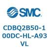 薄形エンドロックシリンダ(オートスイッチ付) CDBQ2B50 SMC