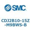 CDJ2B10-15Z-M9BWS-B 標準形エアシリンダ(丸形)CDJ2B10-1 SMC 51828025