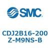 CDJ2B16-200Z-M9NS-B 標準形エアシリンダ(丸形)CDJ2B16-2 SMC 51839426