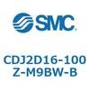 CDJ2D16-100Z-M9BW-B エアシリンダ(オートスイッチ付) CDJ2D16-100 SMC 51853453