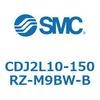 CDJ2L10-150R-M9BW エアシリンダ 軸方向フート形 CDJ2L10-150 SMC 51884637