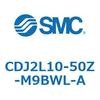 CDJ2L10-50Z-M9BWL-A エアシリンダ 軸方向フート形 CDJ2L10-50 SMC 51887071