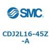 CDJ2L16-45Z-A エアシリンダ 軸方向フート形 CDJ2L16-45 SMC 51895995