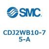 CDJ2WB10-75-A エアシリンダ/複動両ロッド CDJ2WB10 SMC 51913784