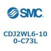 CDJ2WL6-100-C73L エアシリンダ/複動両ロッド CDJ2WL6 SMC 51917695