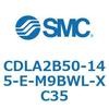 CDLA2B50-145-E-M9BWL-XC35 ファインロックシリンダ CDLA2B50 SMC 51965042