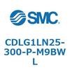 CDLG1LN25-300-P-M9BWL ファインロックシリンダ CDLG1LN25 SMC 52010585