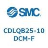 CDLQB25-10DCM-F ロック付薄形シリンダ/複動・片ロッド(オートスイッチ付) CDLQB25 SMC 52034236