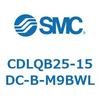 CDLQB25-15DC-B-M9BWL ロック付薄形シリンダ/複動・片ロッド(オートスイッチ付) CDLQB25 SMC 52034272