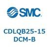 CDLQB25-15DCM-B ロック付薄形シリンダ/複動・片ロッド(オートスイッチ付) CDLQB25 SMC 52034297