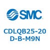 CDLQB25-20D-B-M9N ロック付薄形シリンダ/複動・片ロッド(オートスイッチ付) CDLQB25 SMC 52034394