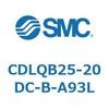 CDLQB25-20DC-B-A93L ロック付薄形シリンダ/複動・片ロッド(オートスイッチ付) CDLQB25 SMC 52034403
