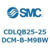 CDLQB25-25DCM-B-M9BW ロック付薄形シリンダ/複動・片ロッド(オートスイッチ付) CDLQB25 SMC 52034525