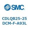 CDLQB25-25DCM-F-A93L ロック付薄形シリンダ/複動・片ロッド(オートスイッチ付) CDLQB25 SMC 52034543