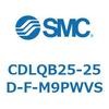 CDLQB25-25D-F-M9PWVS ロック付薄形シリンダ/複動・片ロッド(オートスイッチ付) CDLQB25 SMC 52034577