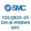 CDLQB25-25DM-B-M9BWSDPC ロック付薄形シリンダ/複動・片ロッド(オートスイッチ付) CDLQB25 SMC 52034595