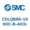 ロック付薄形シリンダ/複動・片ロッド(オートスイッチ付) CDLQB80 SMC
