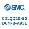 CDLQD20-50DCM-B-A93L ロック付薄形シリンダ/複動・片ロッド(オートスイッチ付) CDLQD20 SMC 52043031