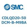 CDLQD20-50DCM-B-M9BA ロック付薄形シリンダ/複動・片ロッド(オートスイッチ付) CDLQD20 SMC 52043047
