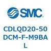 CDLQD20-50DCM-F-M9BAL ロック付薄形シリンダ/複動・片ロッド(オートスイッチ付) CDLQD20 SMC 52043065