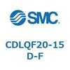CDLQF20-15D-F ロック付薄形シリンダ/複動・片ロッド(オートスイッチ付) CDLQF20 SMC 52047667