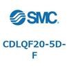CDLQF20-5D-F ロック付薄形シリンダ/複動・片ロッド(オートスイッチ付) CDLQF20 SMC 52047755
