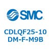 CDLQF25-10DM-F-M9B ロック付薄形シリンダ/複動・片ロッド(オートスイッチ付) CDLQF25 SMC 52047764