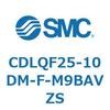 CDLQF25-10DM-F-M9BAVZS ロック付薄形シリンダ/複動・片ロッド(オートスイッチ付) CDLQF25 SMC 52047773