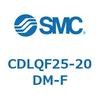 CDLQF25-20DM-F ロック付薄形シリンダ/複動・片ロッド(オートスイッチ付) CDLQF25 SMC 52047843