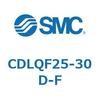 CDLQF25-30D-F ロック付薄形シリンダ/複動・片ロッド(オートスイッチ付) CDLQF25 SMC 52047904