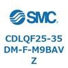 CDLQF25-35DM-F-M9BAVZ ロック付薄形シリンダ/複動・片ロッド(オートスイッチ付) CDLQF25 SMC 52047922