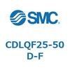 CDLQF25-50D-F ロック付薄形シリンダ/複動・片ロッド(オートスイッチ付) CDLQF25 SMC 52047965