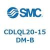 CDLQL20-15DM-B ロック付薄形シリンダ/複動・片ロッド(オートスイッチ付) CDLQL20 SMC 52052086